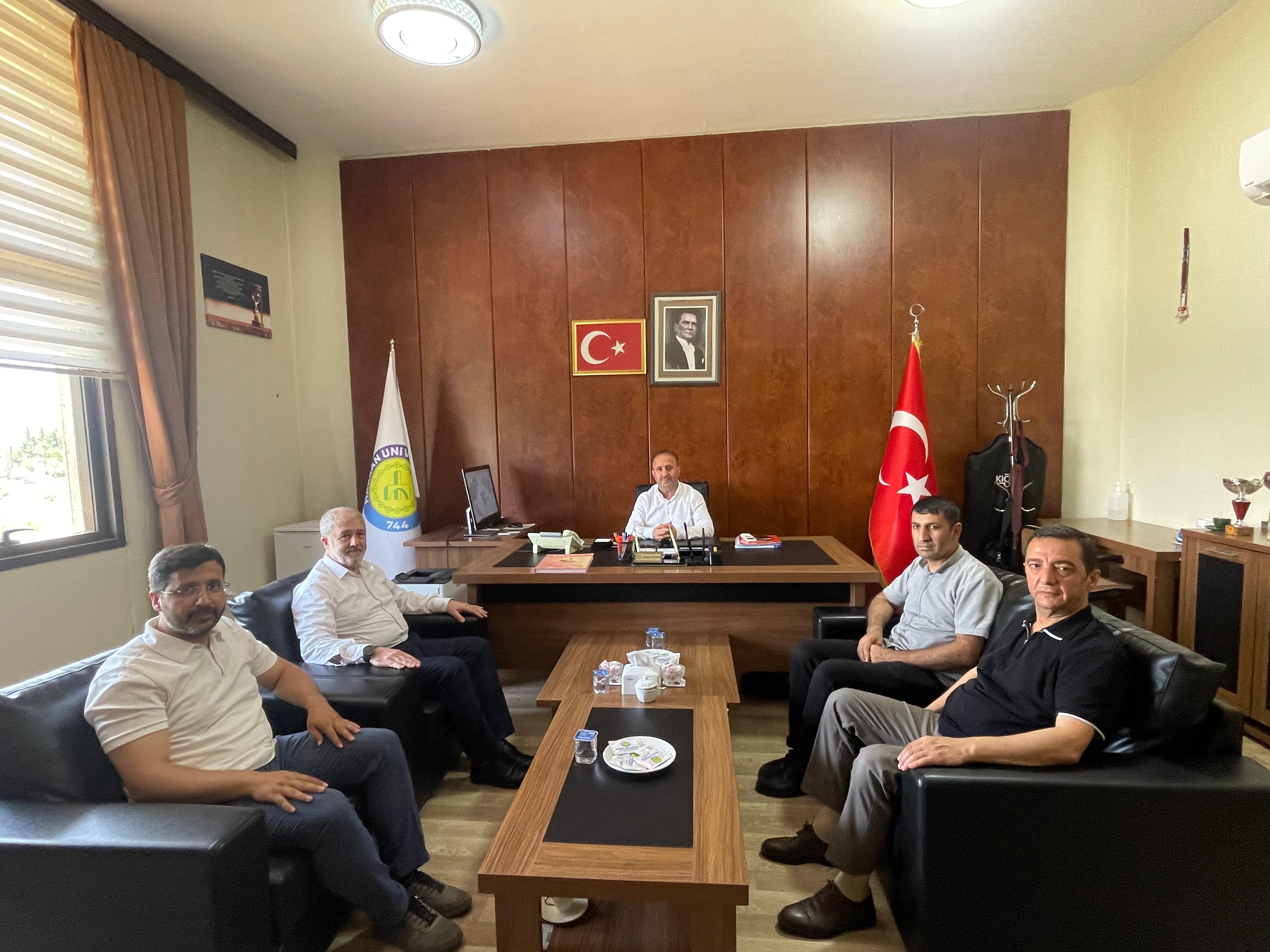 Sağlık, Kültür ve Spor Daire Başkanımıza Ziyaret
